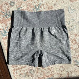 Gymshark Grey Vital Seamless Shorts - Small